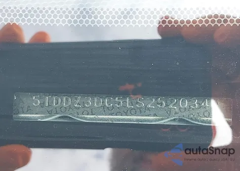 2020 Toyota Sienna Xle z USA, uszkodzony, nr VIN 5TDDZ3DC5LS252034